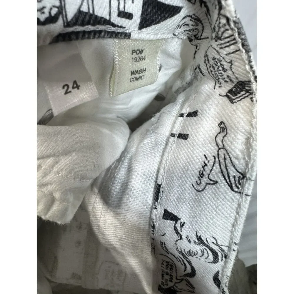 Reformation Comic High Rise Straight Leg Size 23 - Picture 5 of 6